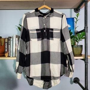 Plaid long-sleeve